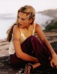 Fashion photo by Greger Norrevik, windy outdoor shot.