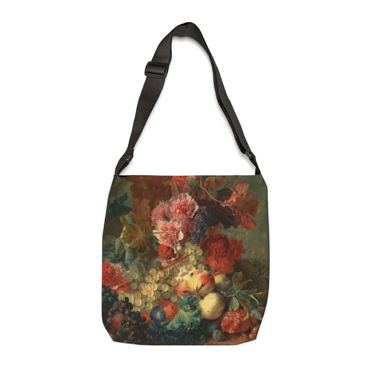Adjustable Tote Art Bag, Artist Jan Van Huysum, Artwork 
