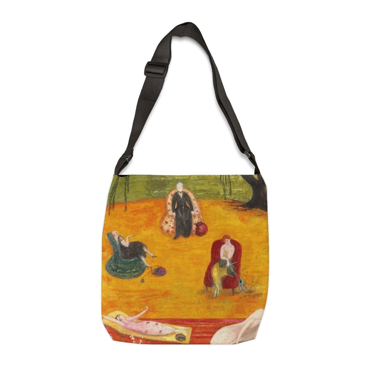 Adjustable Tote Art Bag, Artist Florine Stettheimer, Artwork 