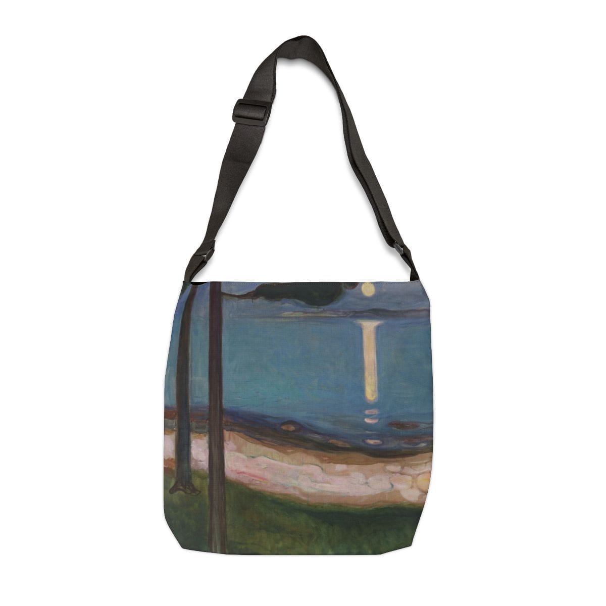 Adjustable Tote Art Bag, Artist Edvard Munch, Artwork 