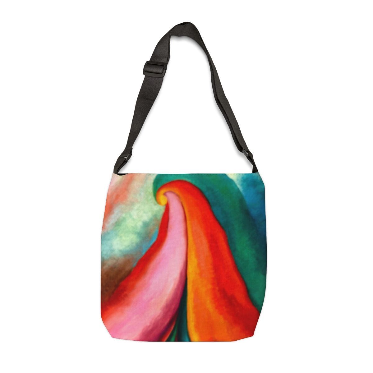 Adjustable Tote Art Bag, Artist Georgia Okeeffe, Artwork 