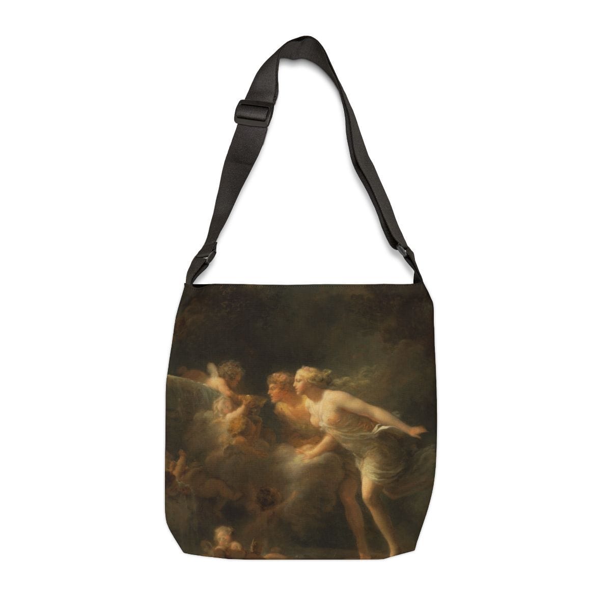 Adjustable Tote Art Bag, Artist Jean Honore Fragonard, Artwork 
