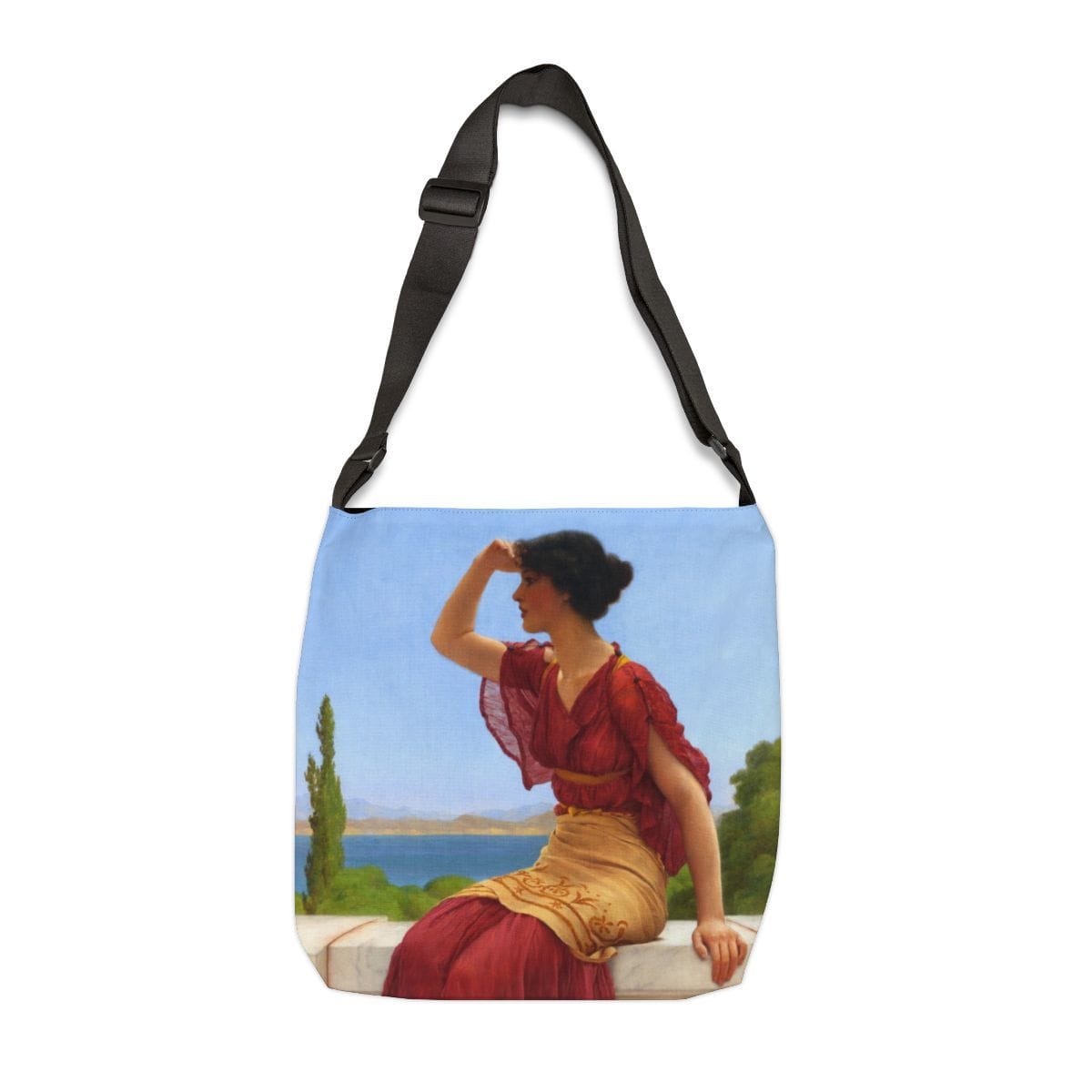 Adjustable Tote Art Bag, Artist John William Godward, Artwork 