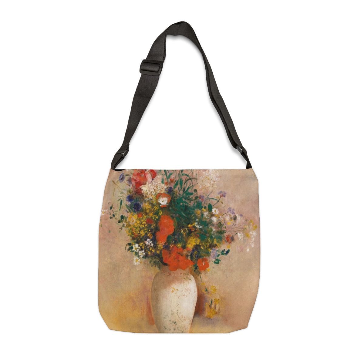 Adjustable Tote Art Bag, Artist Odilon Redon, Artwork 