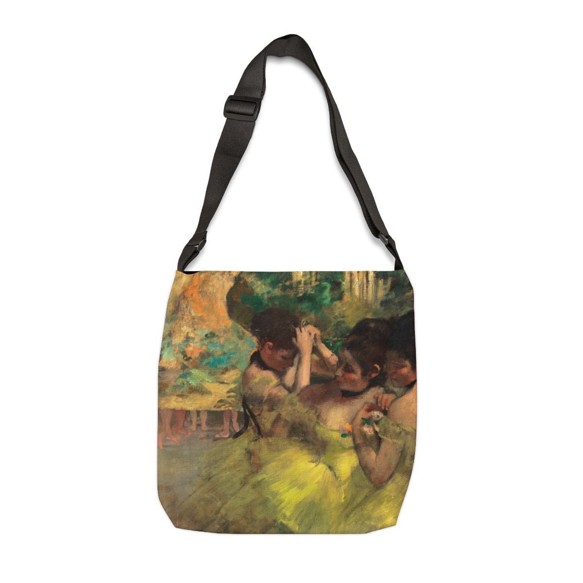 Adjustable Tote Art Bag, Artist Edgar Degas, Artwork 