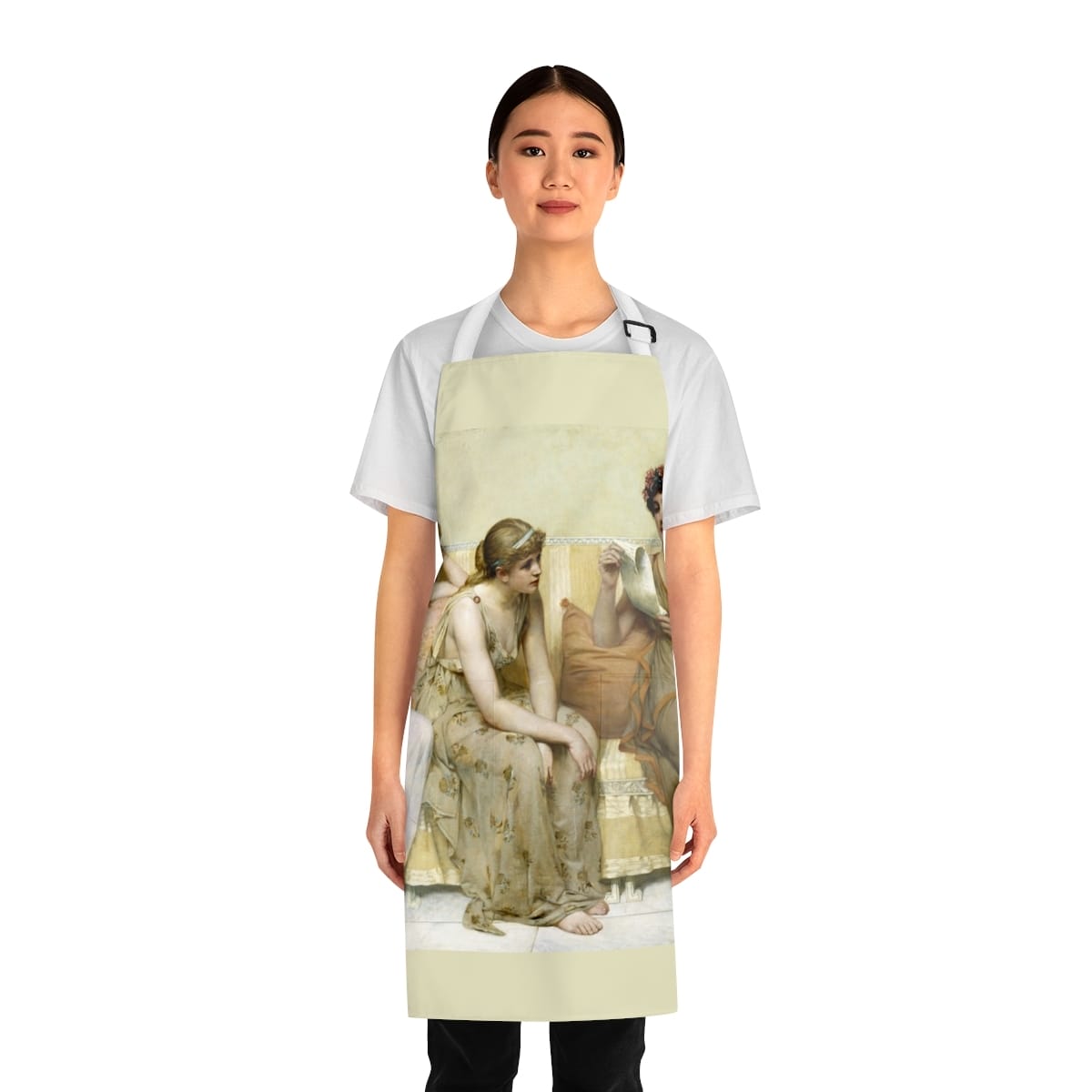 Art Apron, Artist Francis Davis Millet, Artwork "Reading The Story Of Oenone"