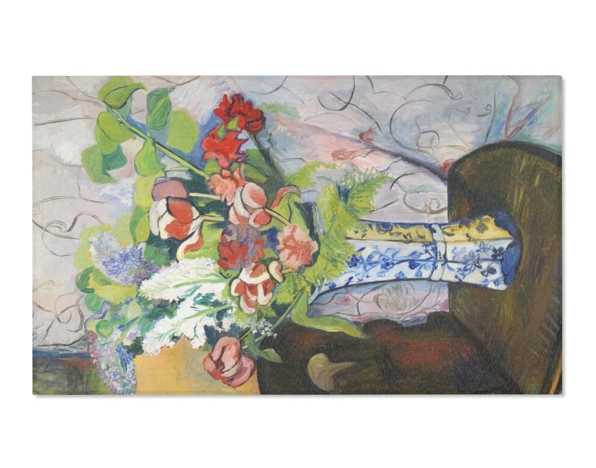 Art Area Rug, Artist Suzanne Valadon, Artwork 
