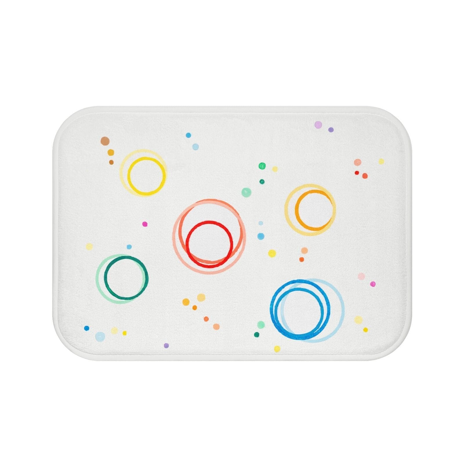 Art Bath Mat, Artist Alexis, Artwork 