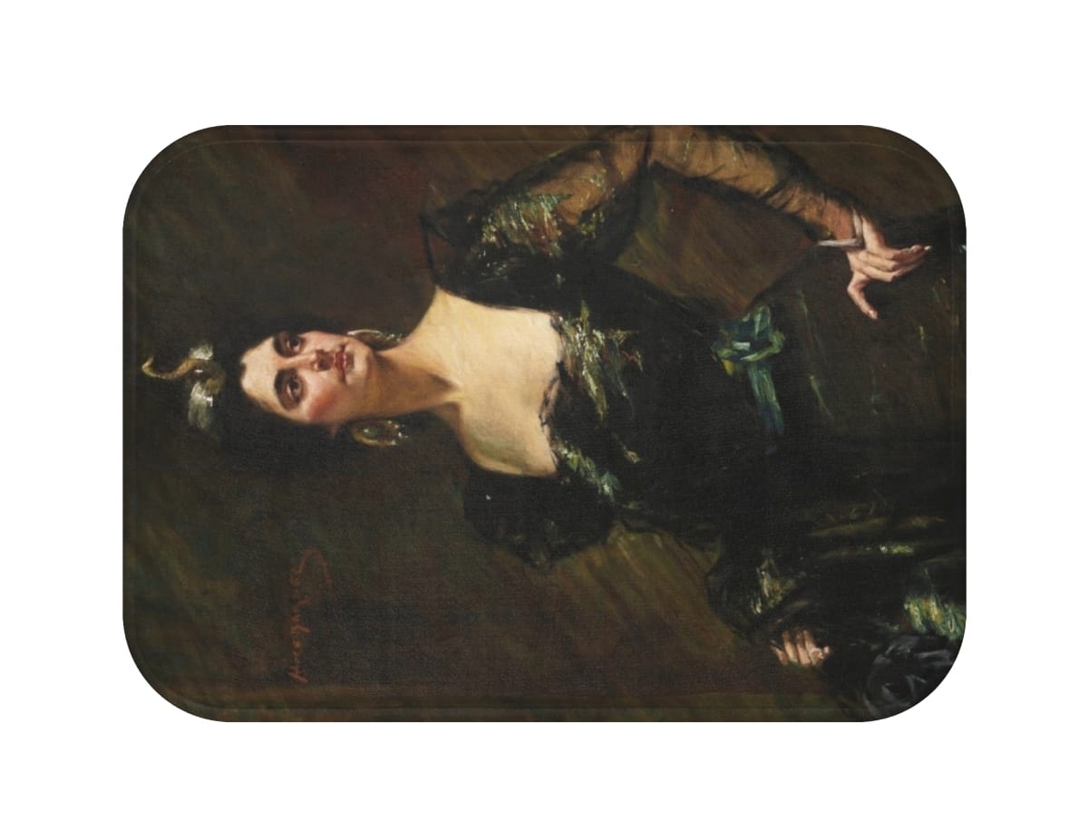 Art Bath Mat, Artist Alice Pike Barney, Artwork 