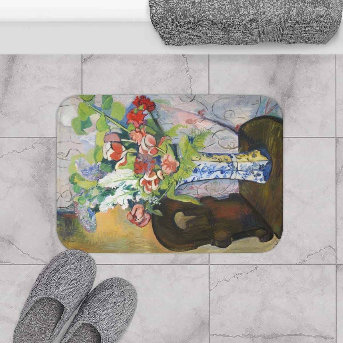 Art Bath Mat, Artist Suzanne Valadon, Artwork 