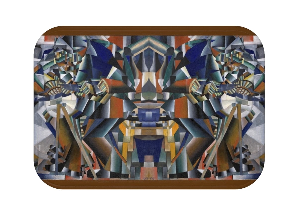 Art Bath Mat, Artist Kazimir Malevich, Artwork 
