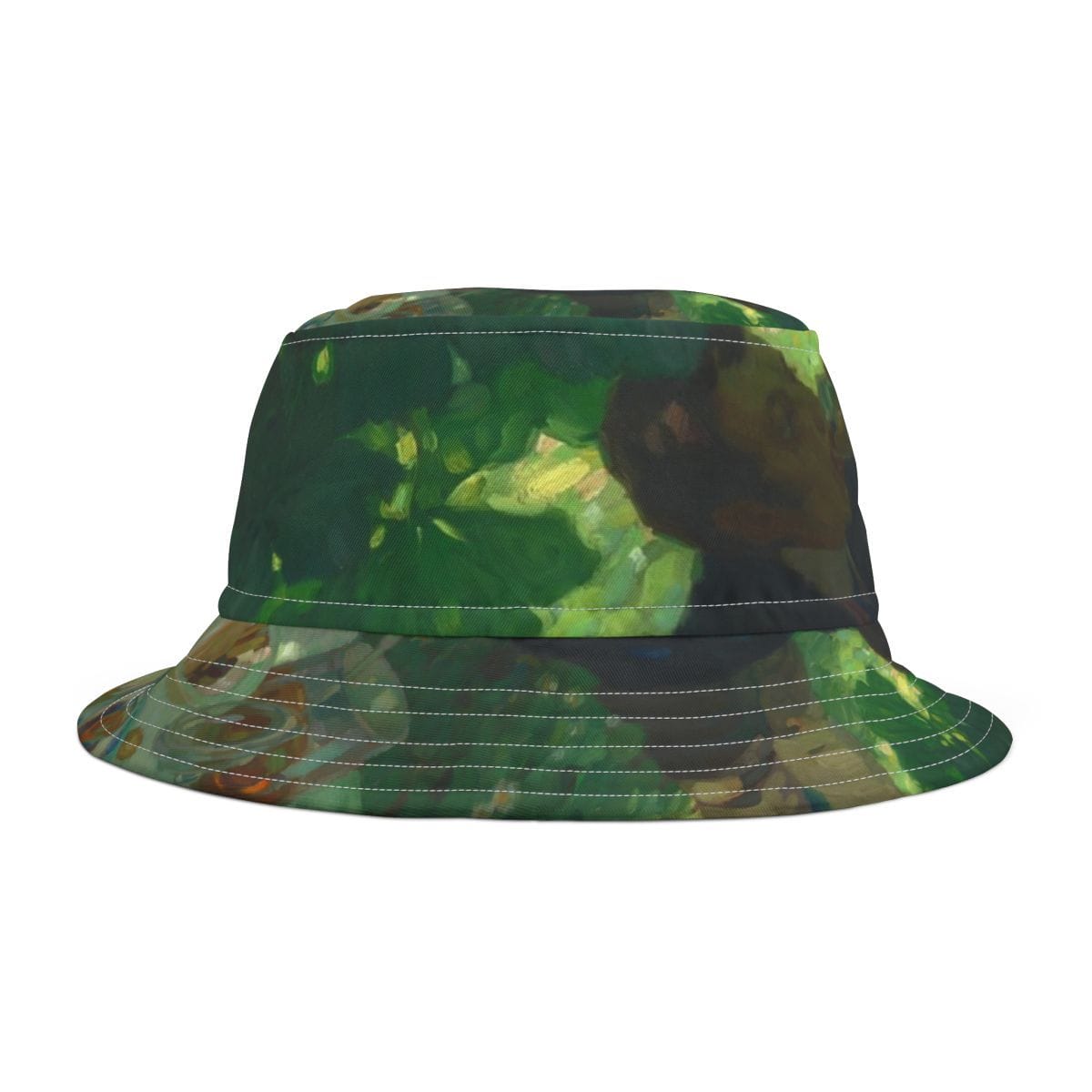 Art Bucket Hat, Artist Leo Putz, Artwork 