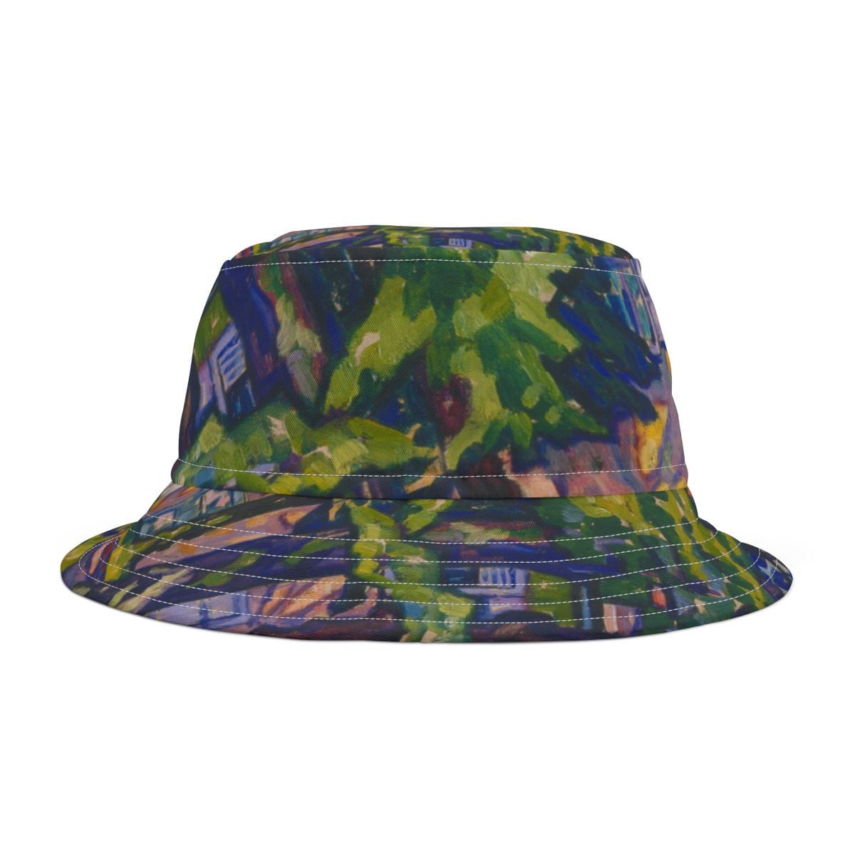 Art Bucket Hat, Artist Eugenie Bandell, Artwork 
