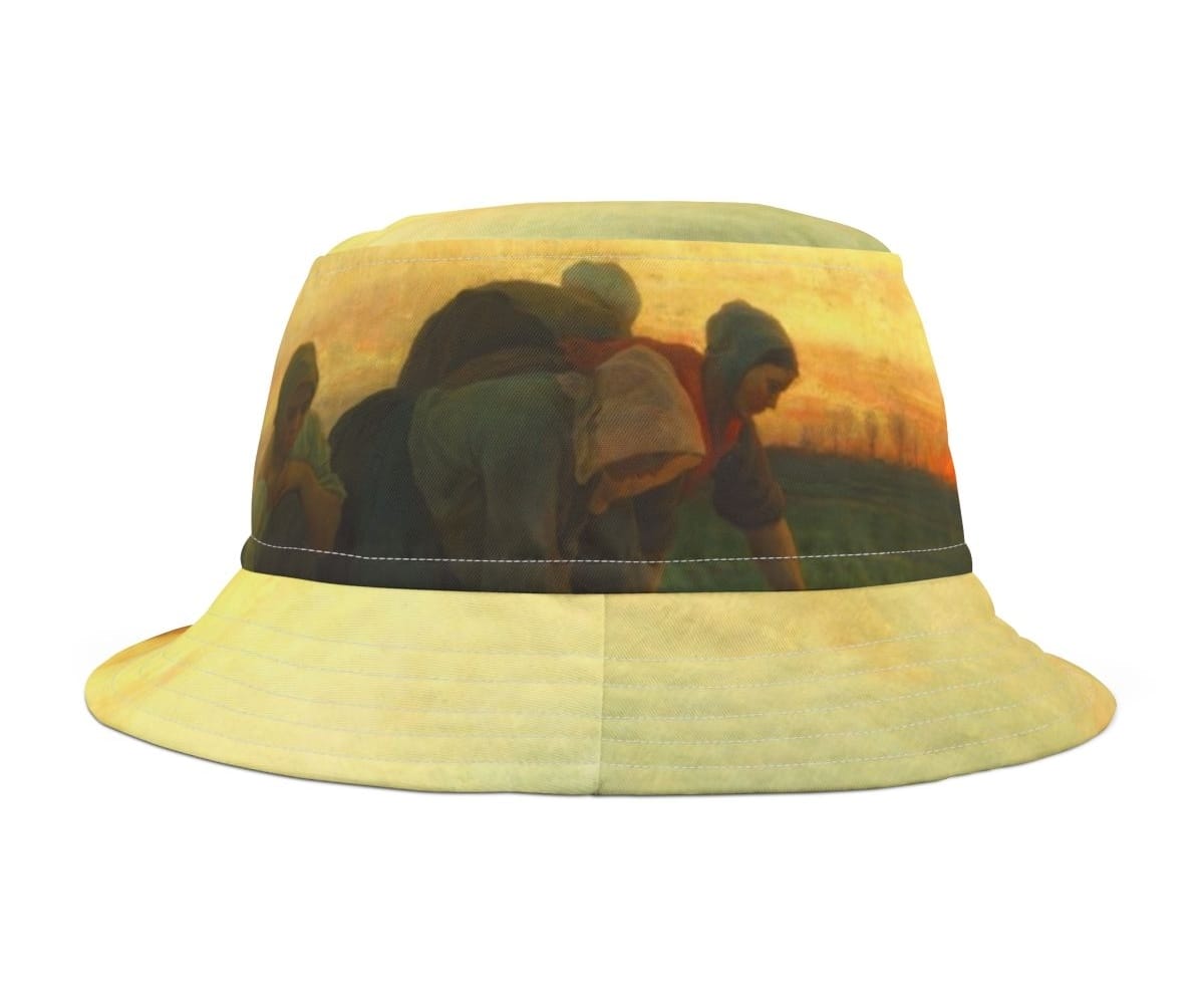 Art Bucket Hat, Artist Jules Breton, Artwork 