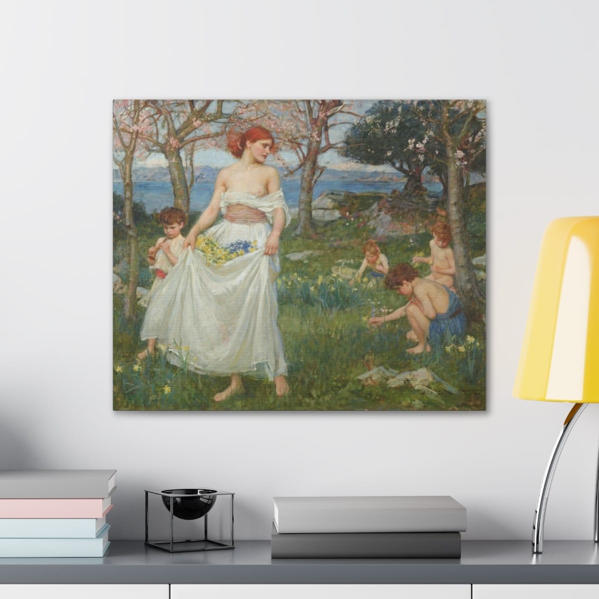 Art Canvas Gallery Wraps, Artist John William Waterhouse, Artwork 