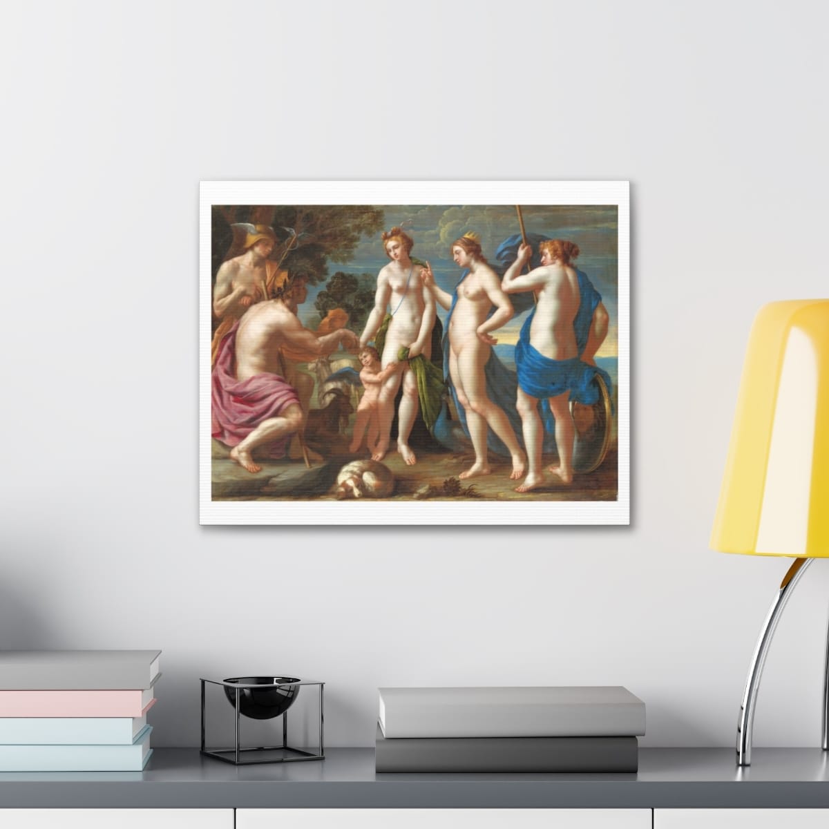 Open art edition print on canvas