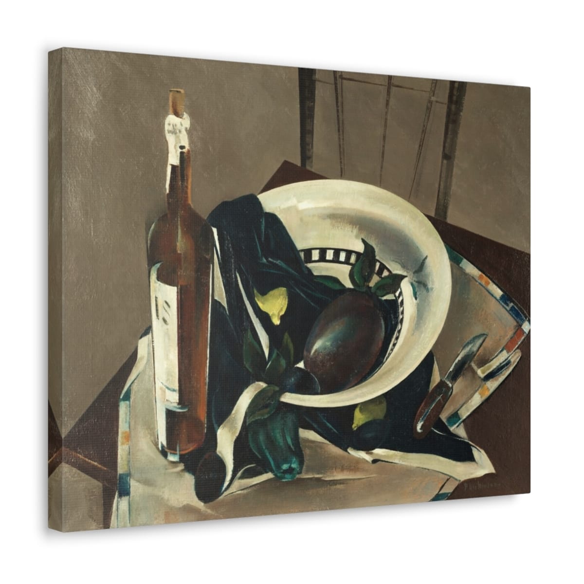 Art Canvas Gallery Wraps, Artist Preston Dickinson, Artwork 