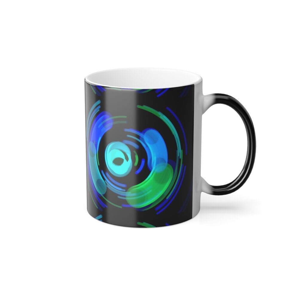Art Color Morphing Mug, Artist Alexis, Artwork 