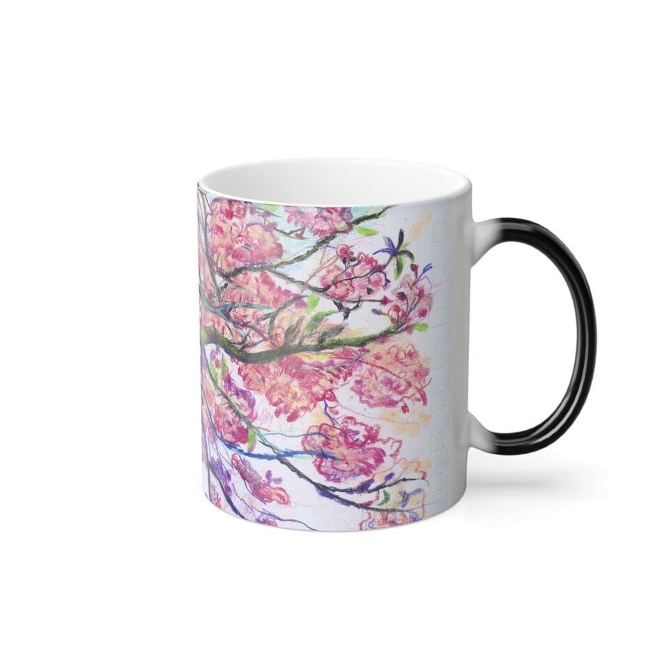 Art Color Morphing Mug, Artist Maria Papafili, Artwork 