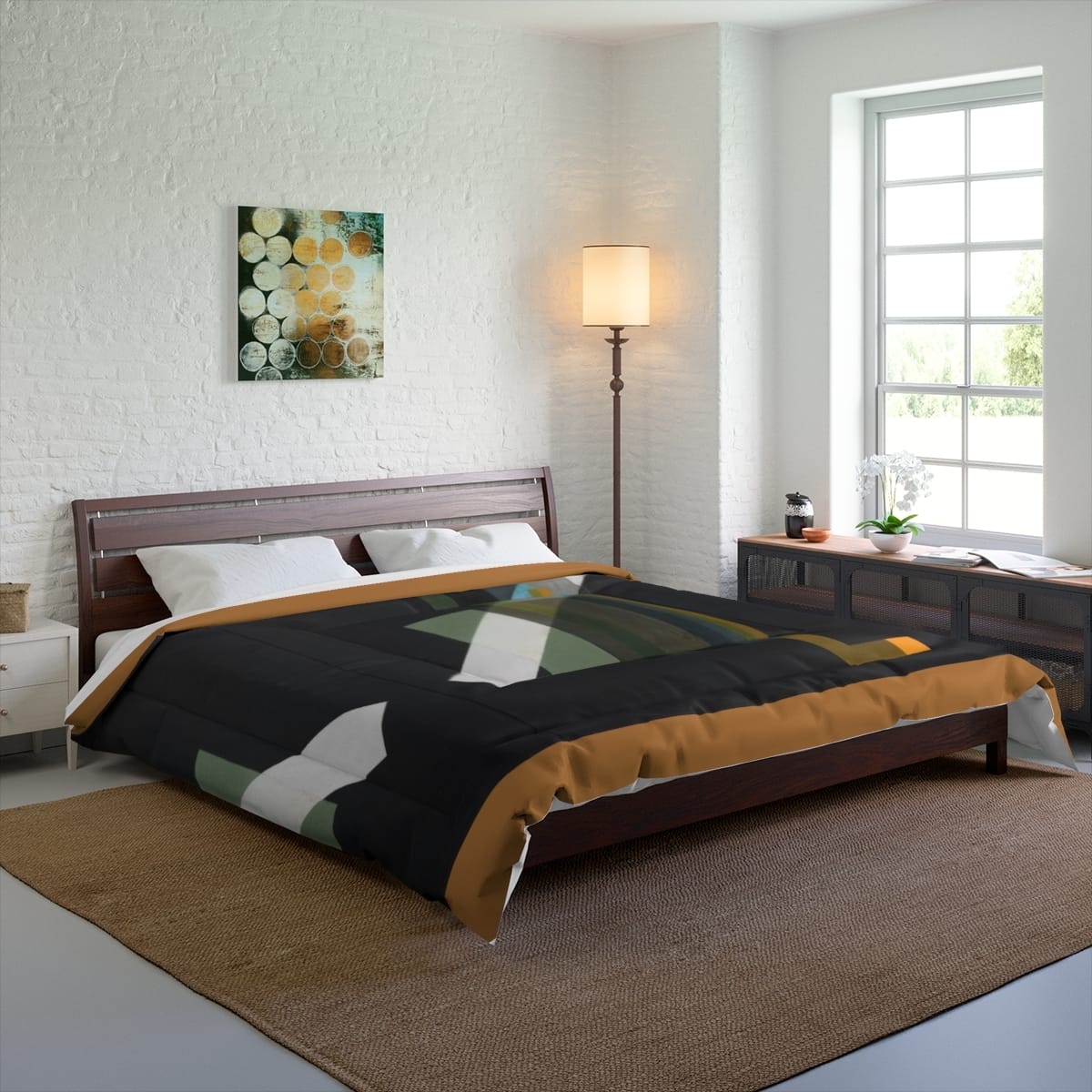 Art Comforter, Artist Laszlo Moholy Nagy, Artwork 