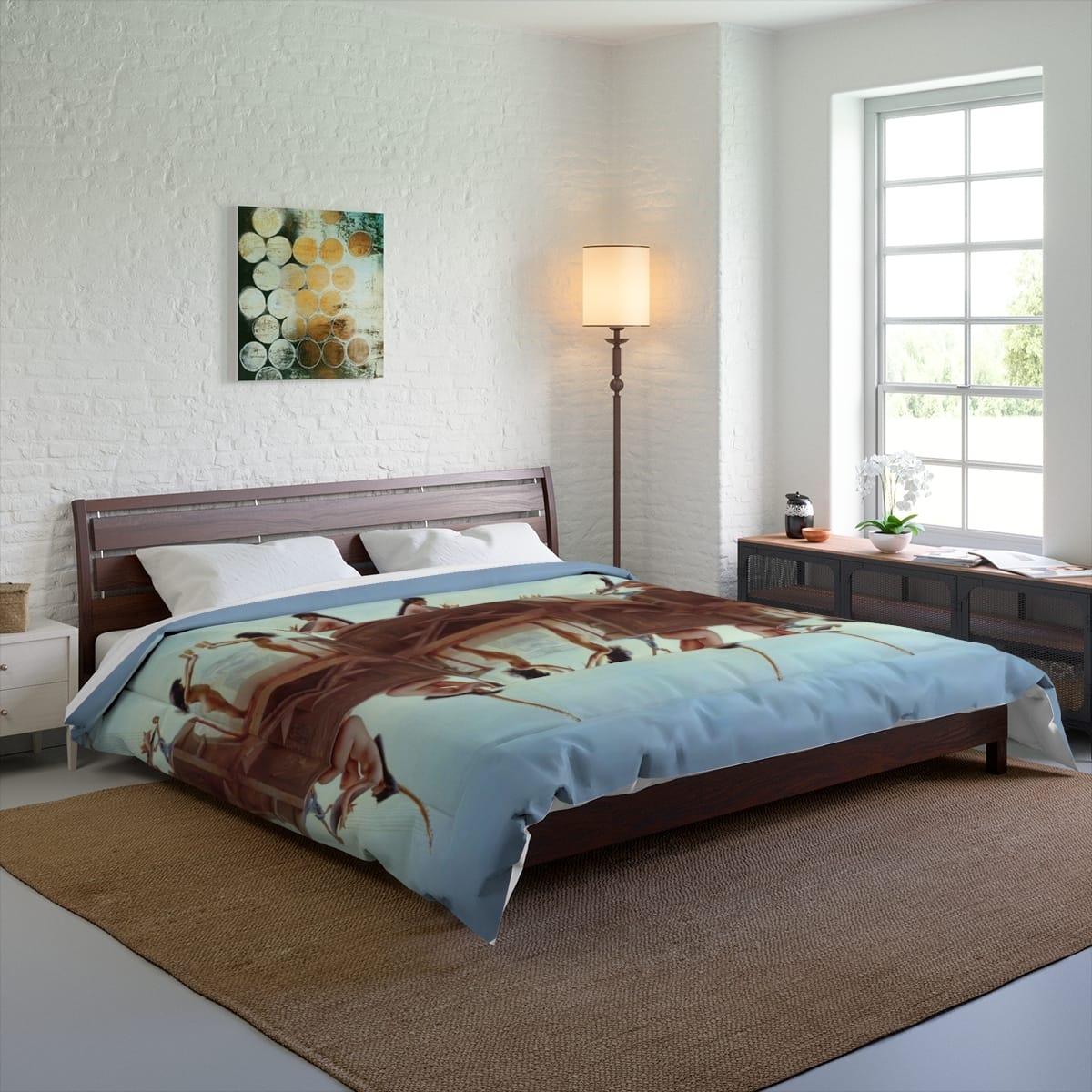 Art Comforter, Artist Luis Ricardo Falero, Artwork 