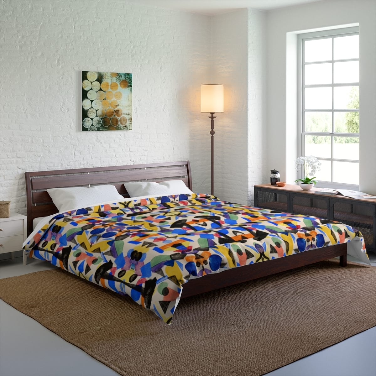 Art Comforter, Artist Jay Van Everen, Artwork 