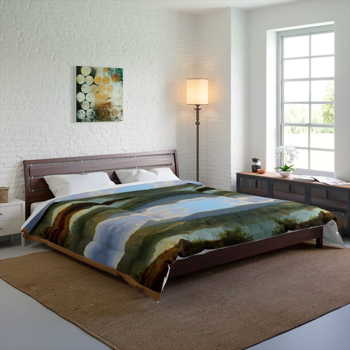 Art Comforter, Artist John Mix Stanley, Artwork 