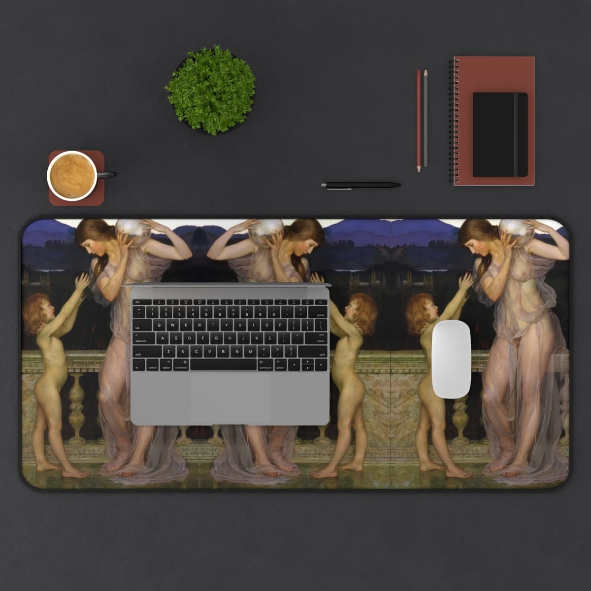 Art Desk Mat, Artist Henry Brown Fuller, Artwork 