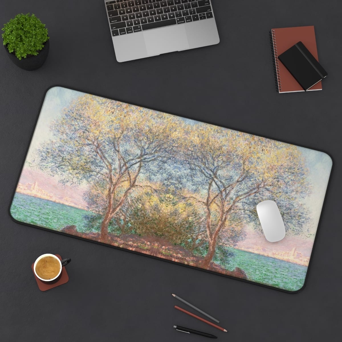 Art Desk Mat, Artist Claude Monet, Artwork 