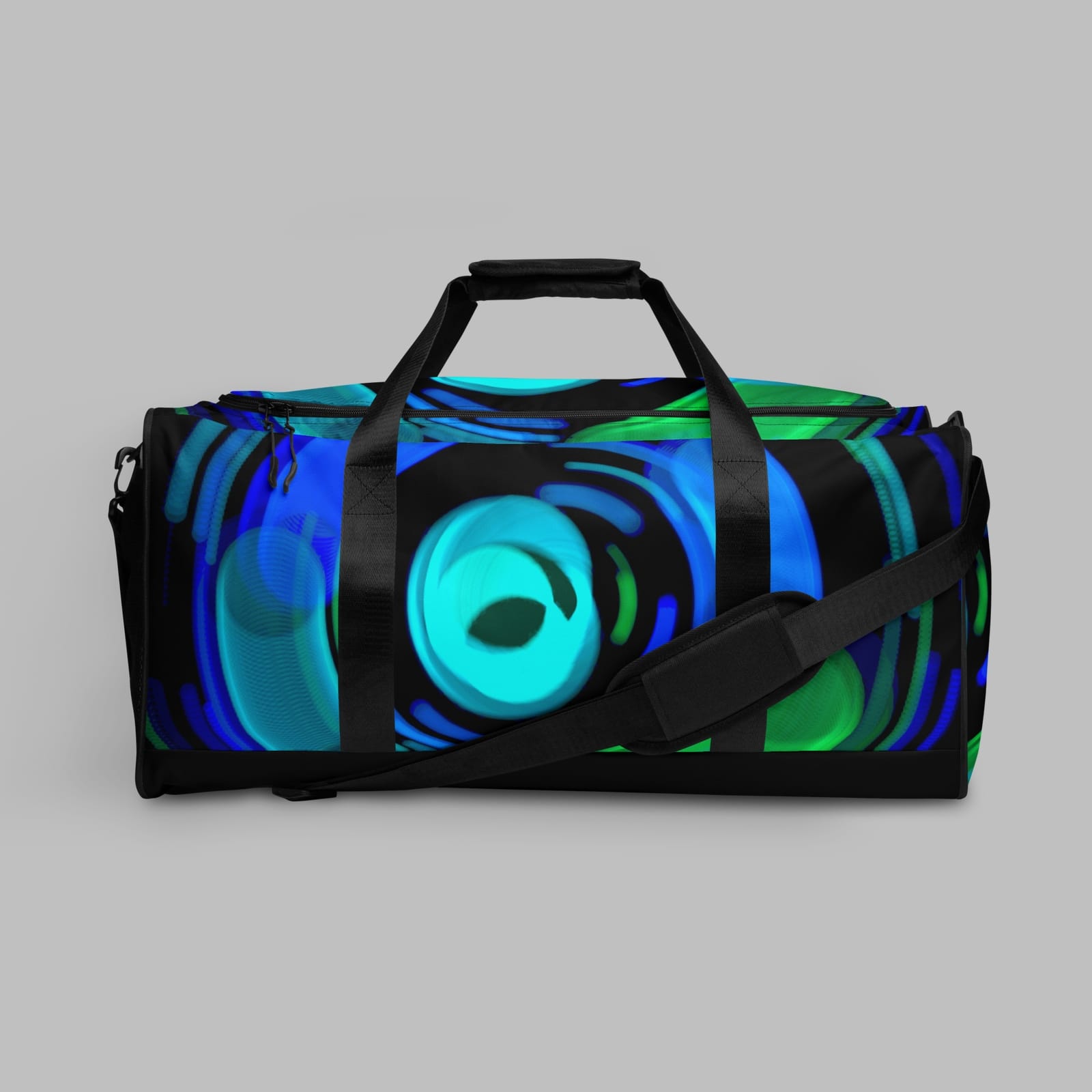 Art Duffle Bag, Artist Alexis, Artwork 
