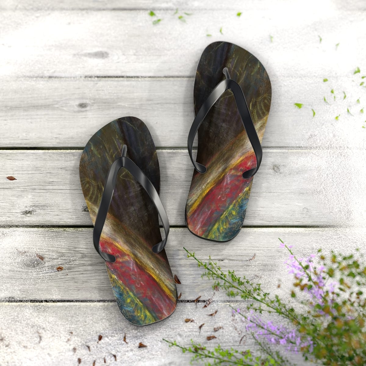 Art Flip Flops, Artist Alice Pike Barney, Artwork 