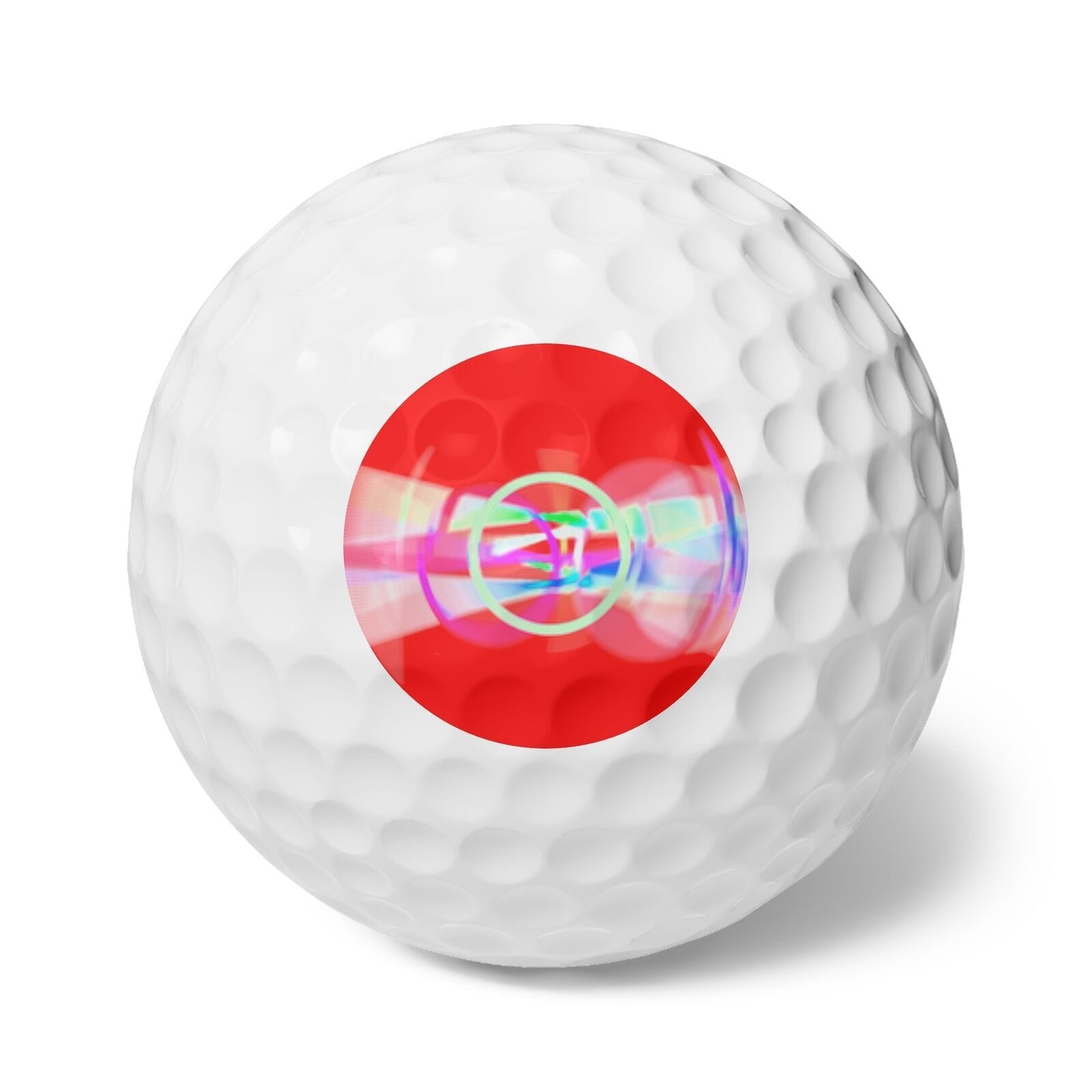 Art Golf Balls 6 Pieces, Artist Alexis, Artwork 