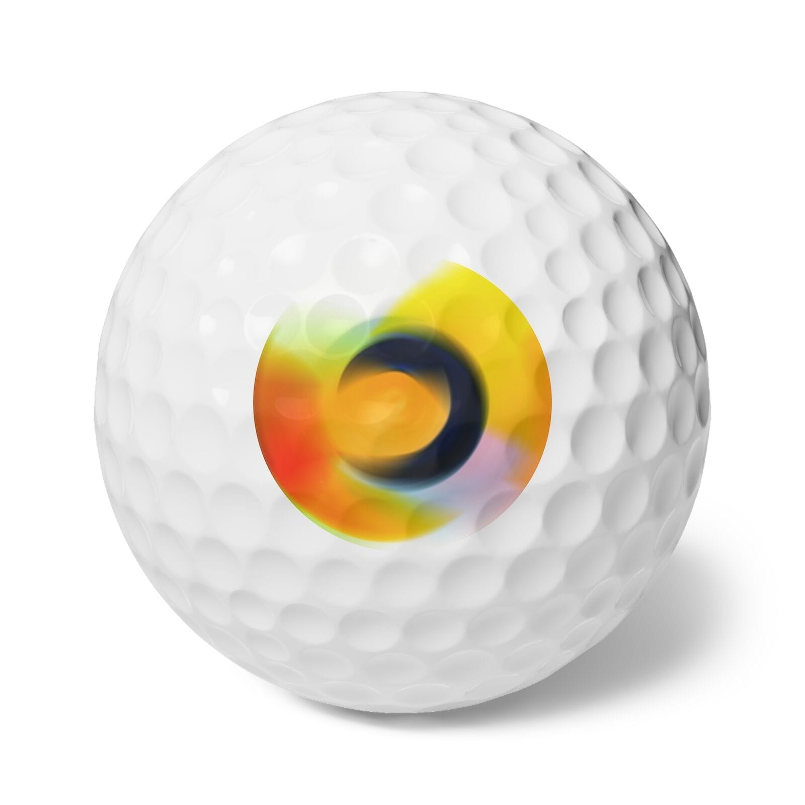 Art Golf Balls 6 Pieces, Artist Alexis, Artwork 