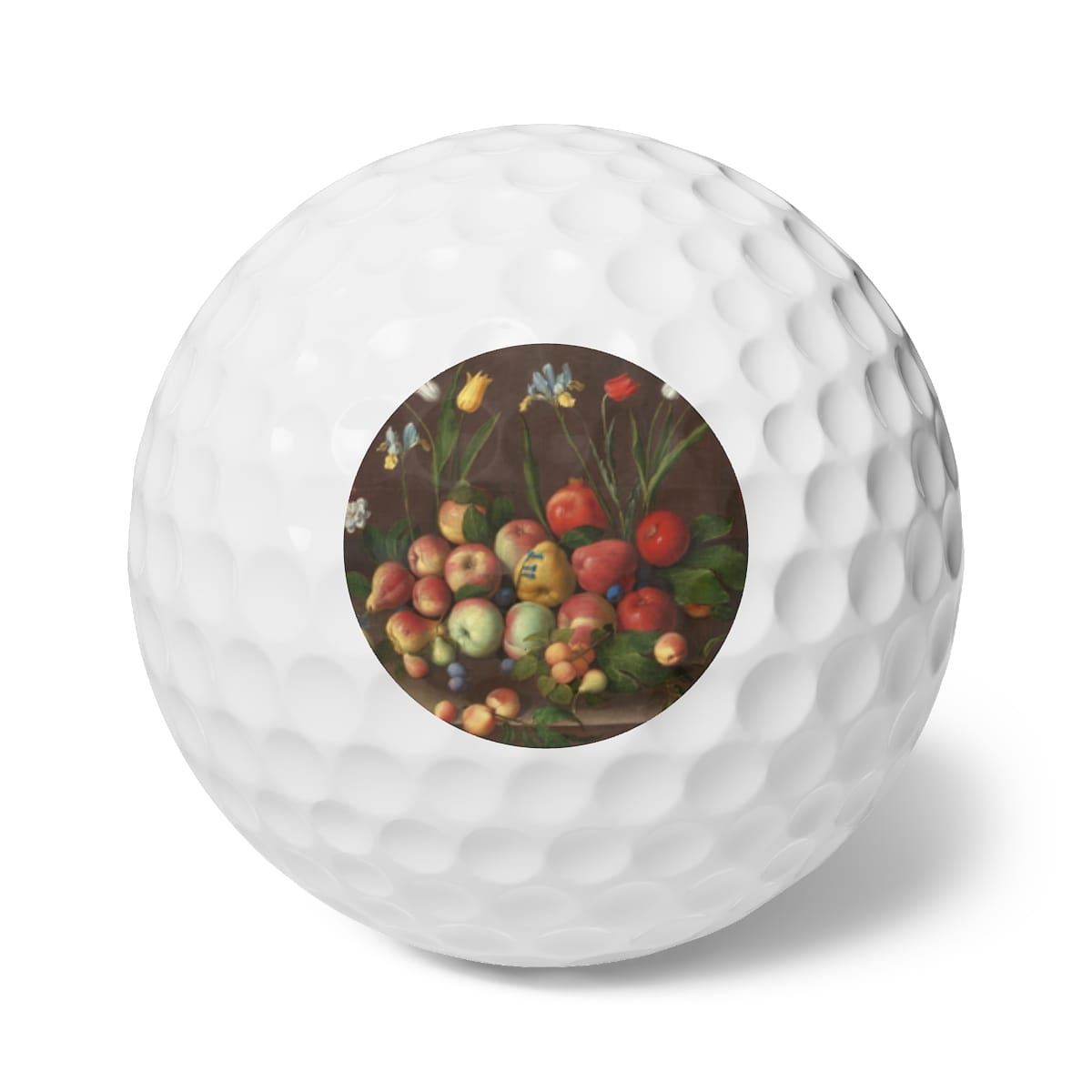 Art Golf Balls 6 Pieces, Artist Orsola Maddalena Caccia, Artwork 