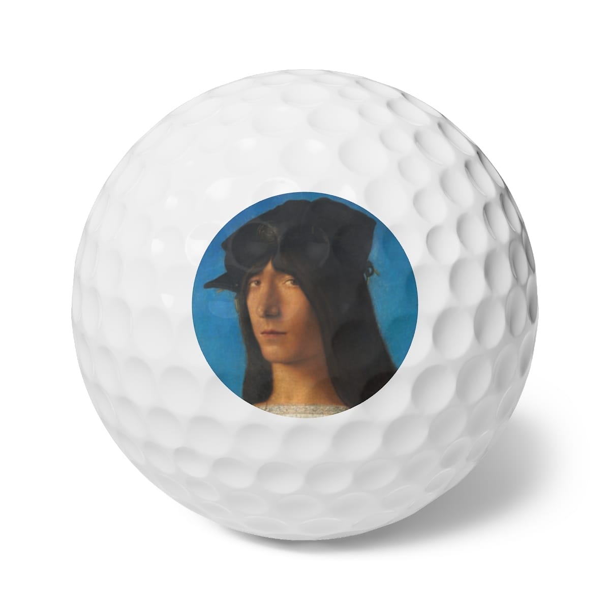 Art Golf Balls 6 Pieces, Artist Bartolomeo Veneto, Artwork 