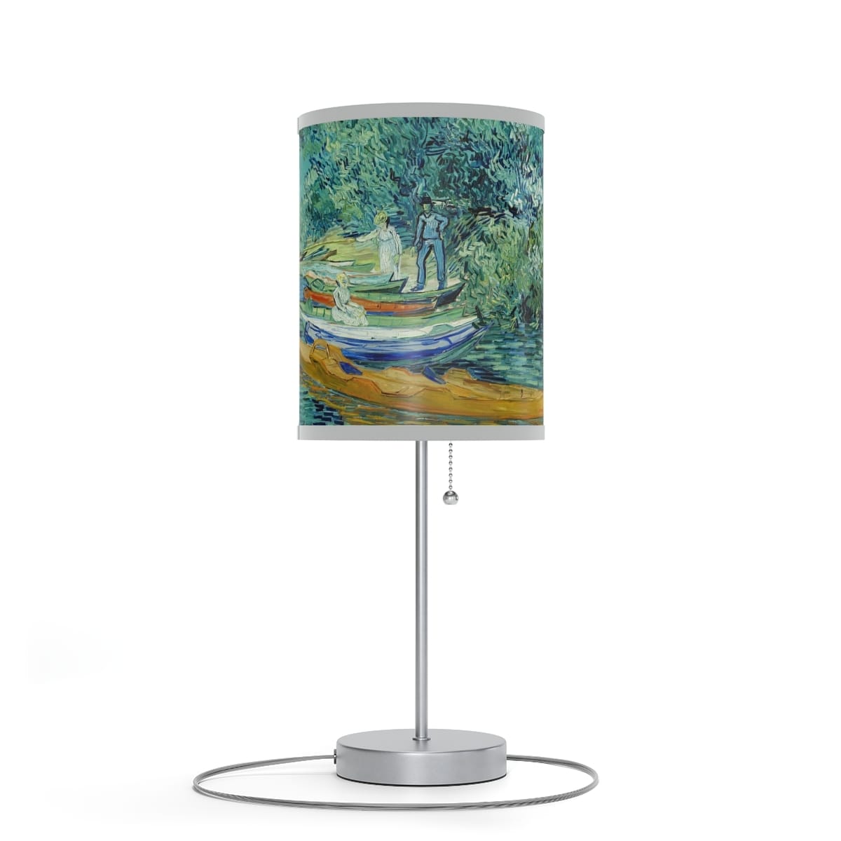 Art Lamp On A Stand, Artist Vincent Van Gogh, Artwork 