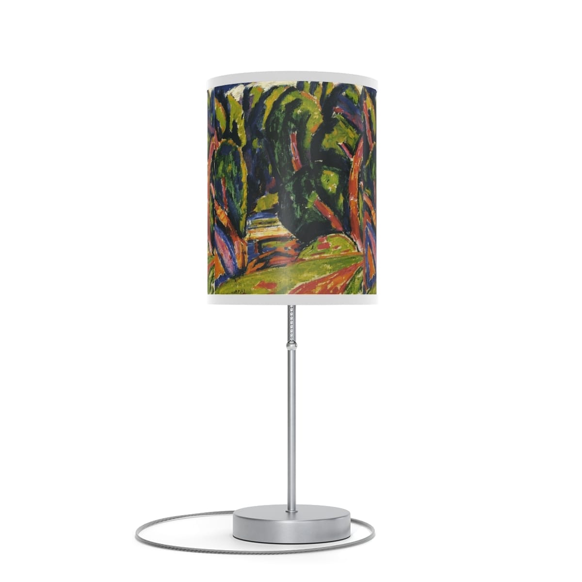 Art Lamp On A Stand, Artist Marsden Hartley, Artwork 
