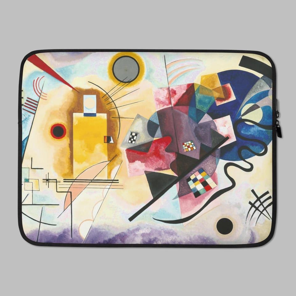 Art Laptop Sleeve, Artist Wassily Kandinsky, Artwork 
