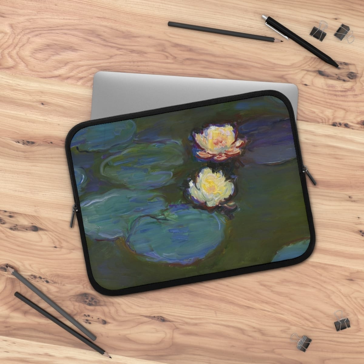 Art Laptop Sleeve, Artist Claude Monet, Artwork 