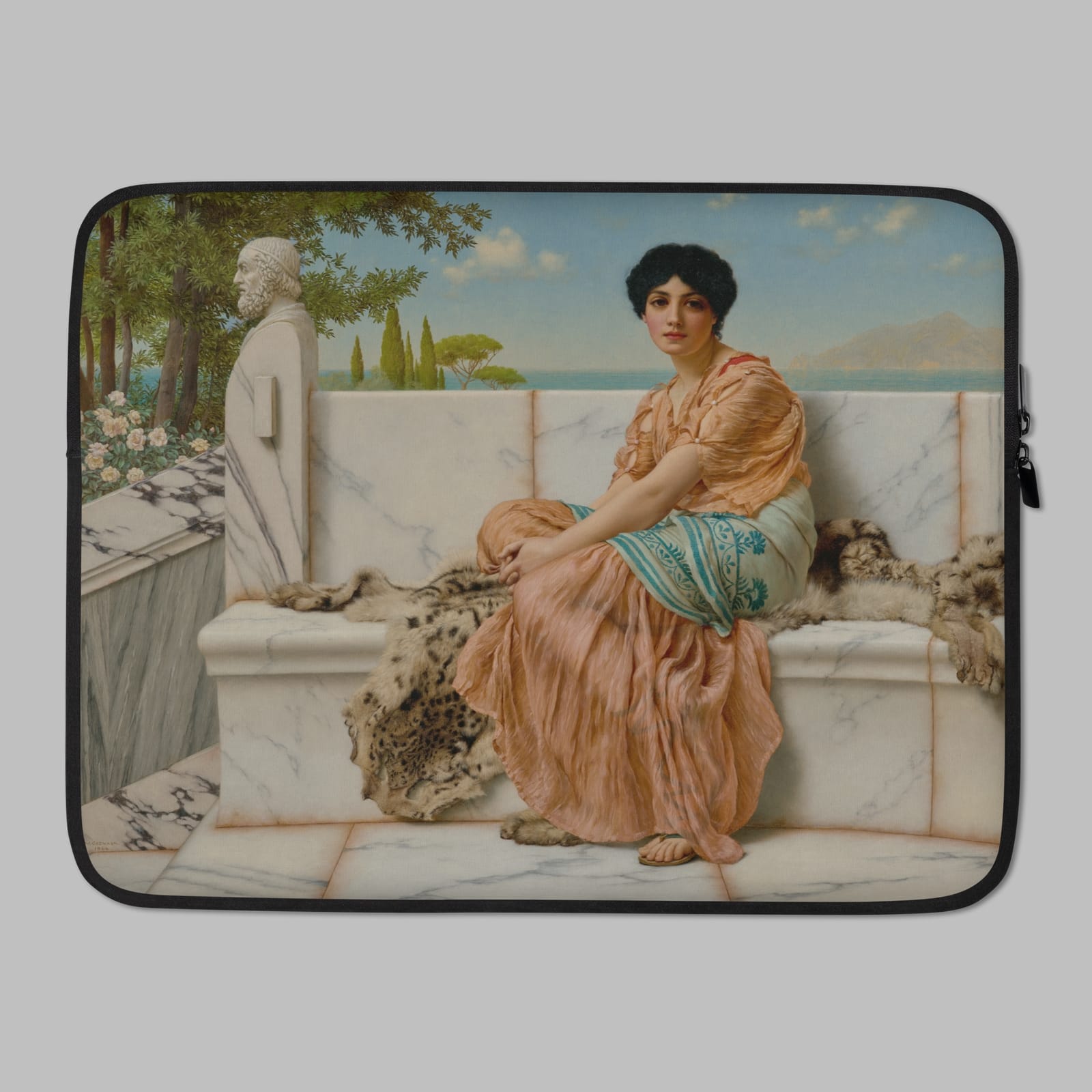 Art Laptop Sleeve, Artist John William Godward, Artwork 