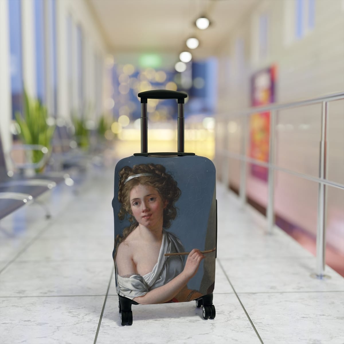 Art Luggage Cover, Artist Marie Guillemine Benoist, Artwork 