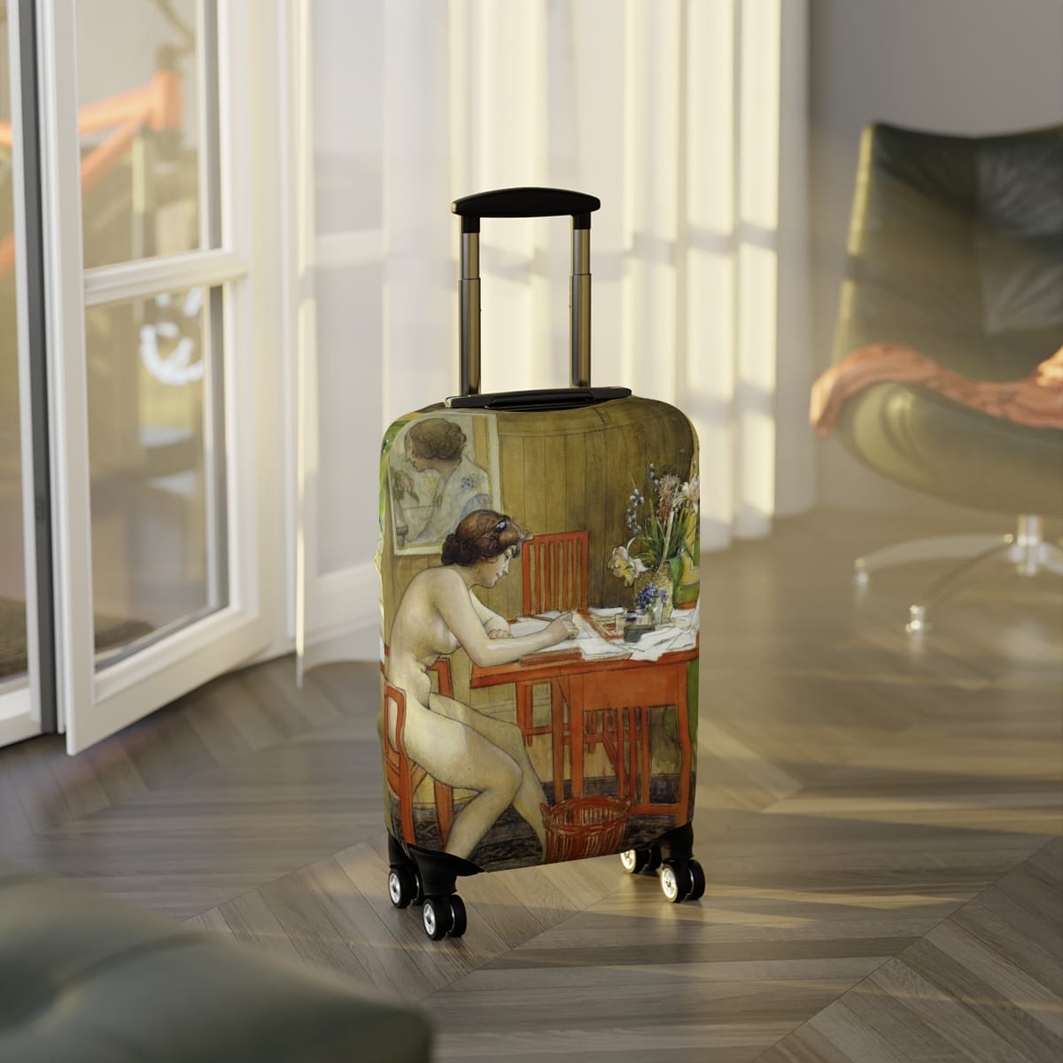 Art Luggage Cover