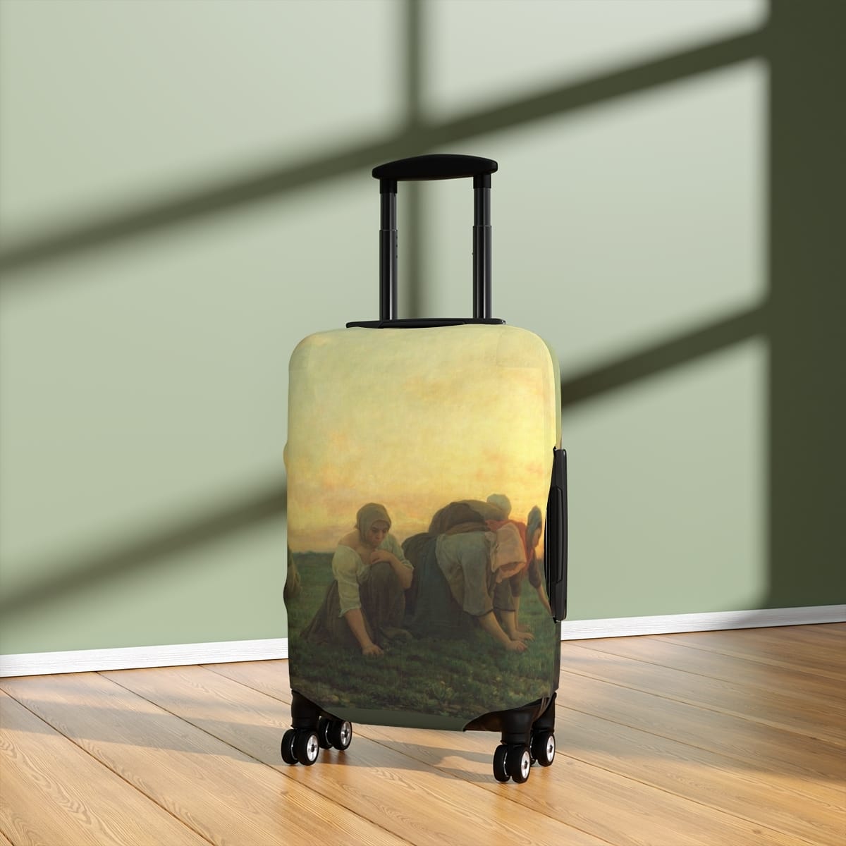 Art Luggage Cover, Artist Jules Breton, Artwork 