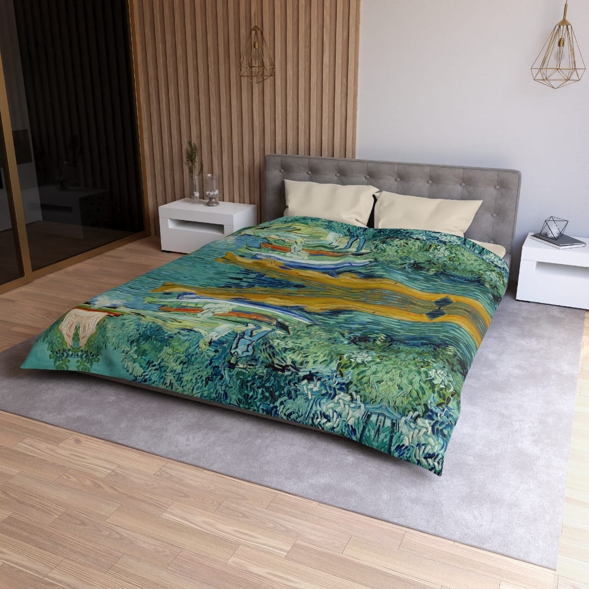 Art Microfiber Duvet Cover, Artist Vincent Van Gogh, Artwork 