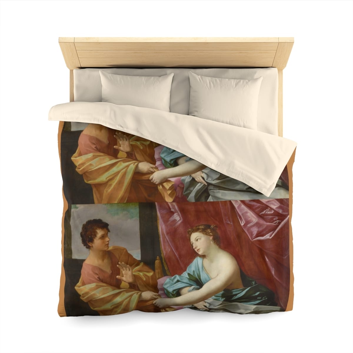 Art Microfiber Duvet Cover, Artist Guido Reni, Artwork 