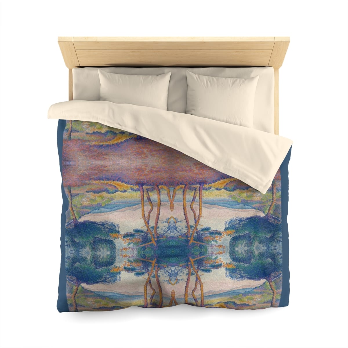 Art Microfiber Duvet Cover, Artist Henri Edmond Cross, Artwork 