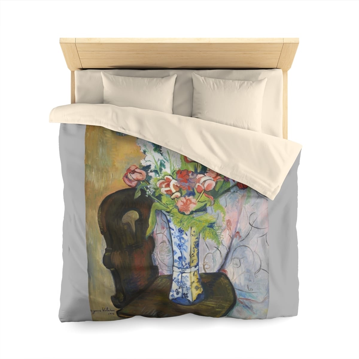 Art Microfiber Duvet Cover, Artist Suzanne Valadon, Artwork 