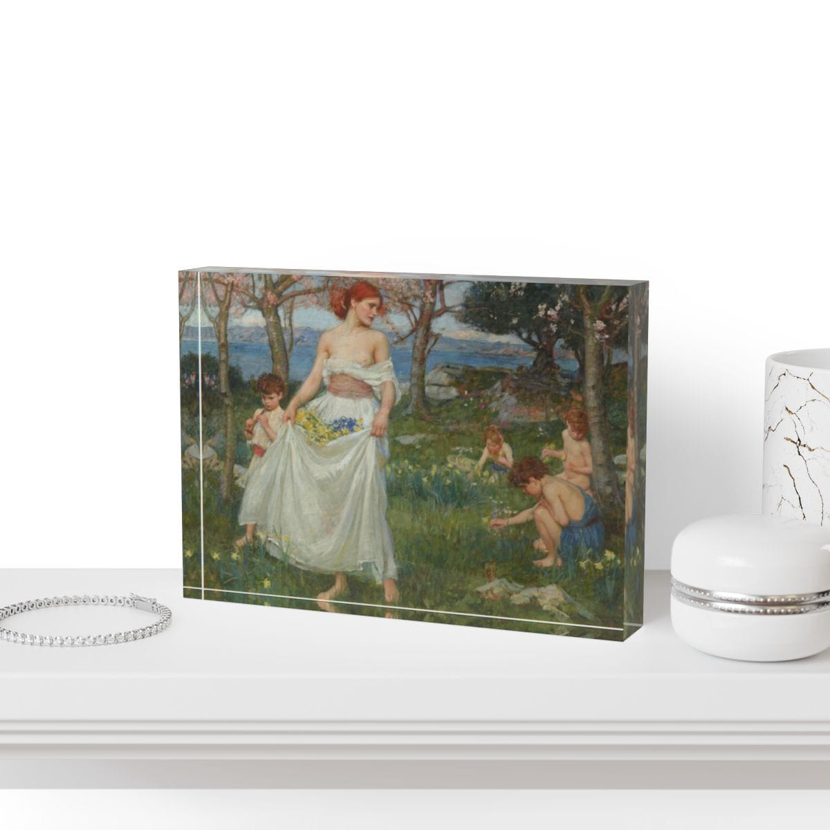 Art Photo Block, Artist John William Waterhouse, Artwork 