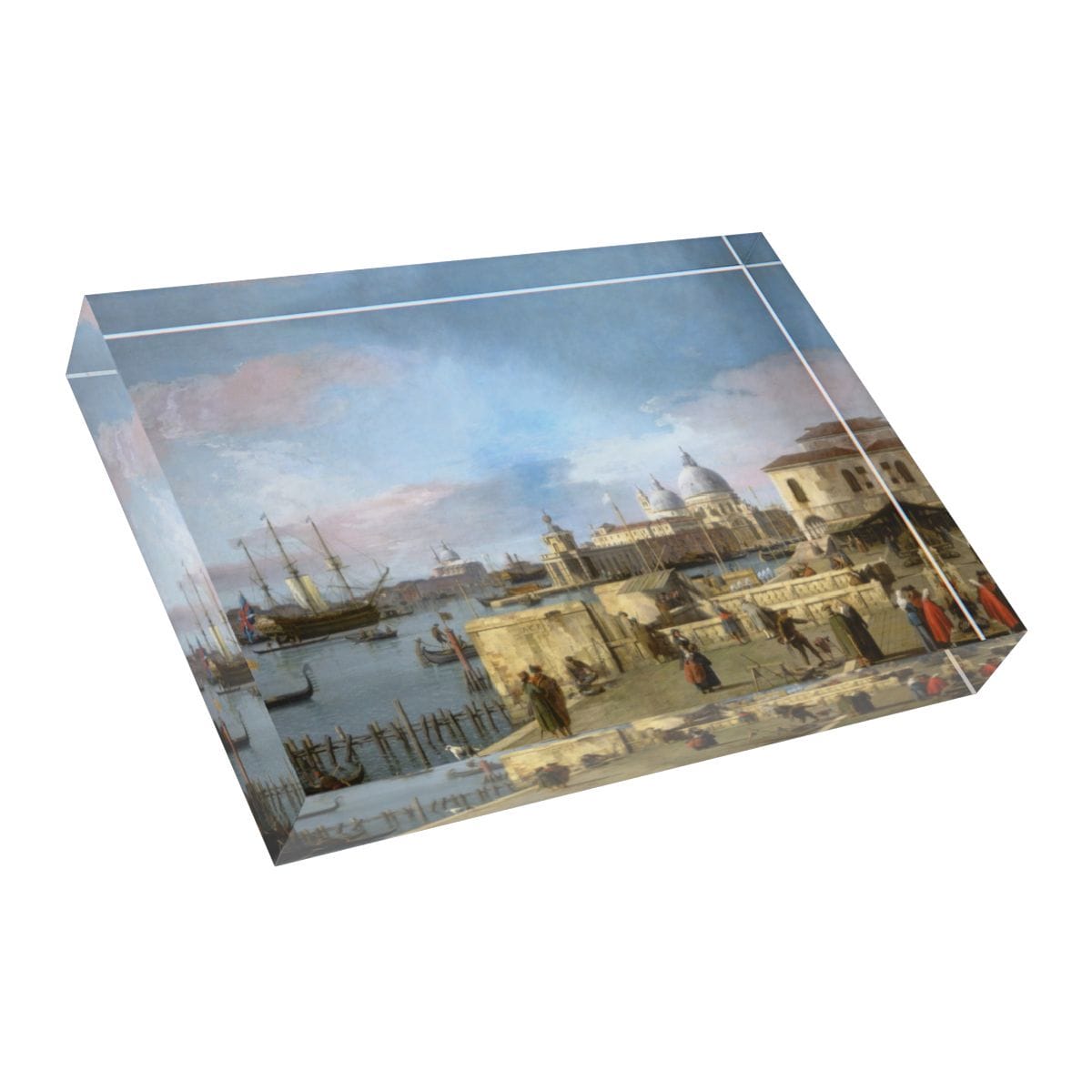 Art Photo Block, Artist Canaletto, Artwork 