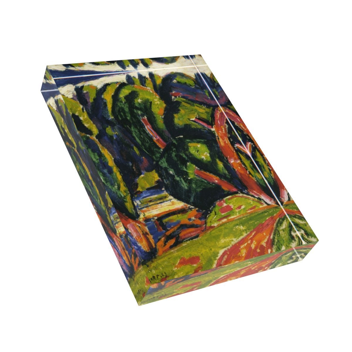 Art Photo Block, Artist Marsden Hartley, Artwork 